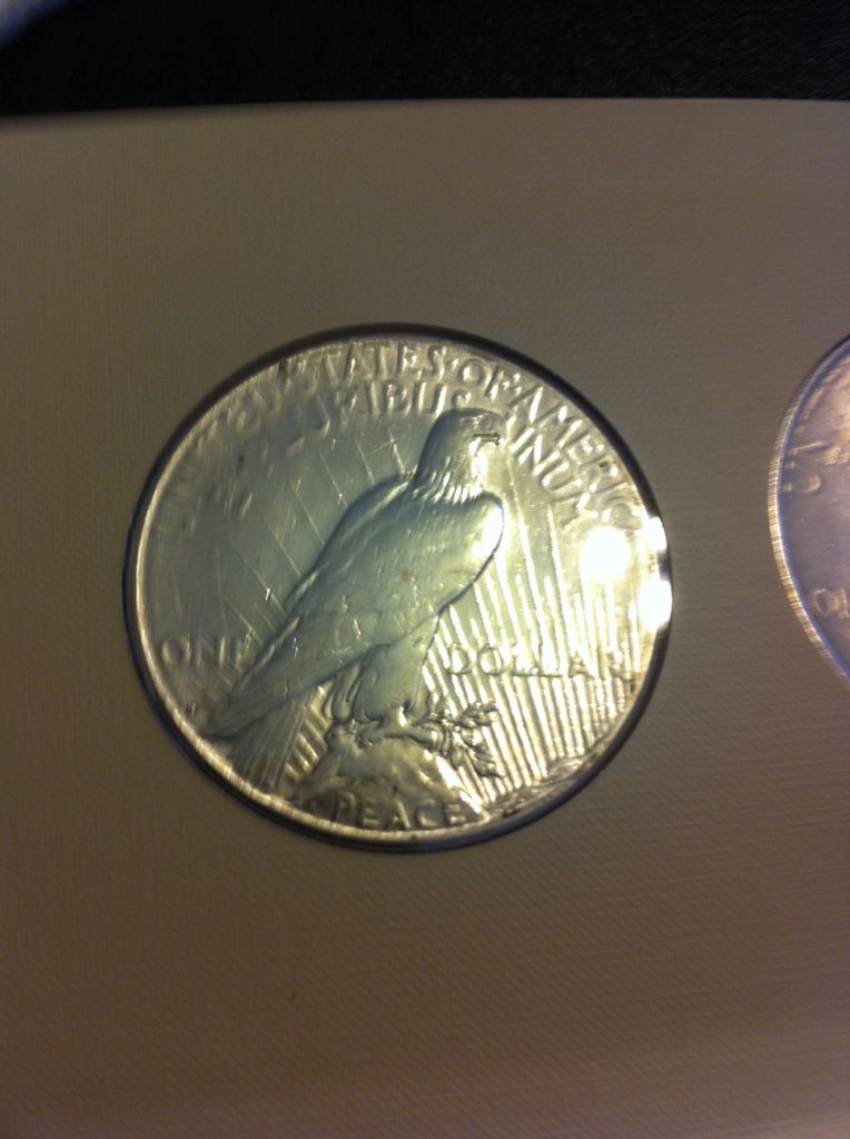 Peace Dollar 1923-S  coin collectible - Main Image 2