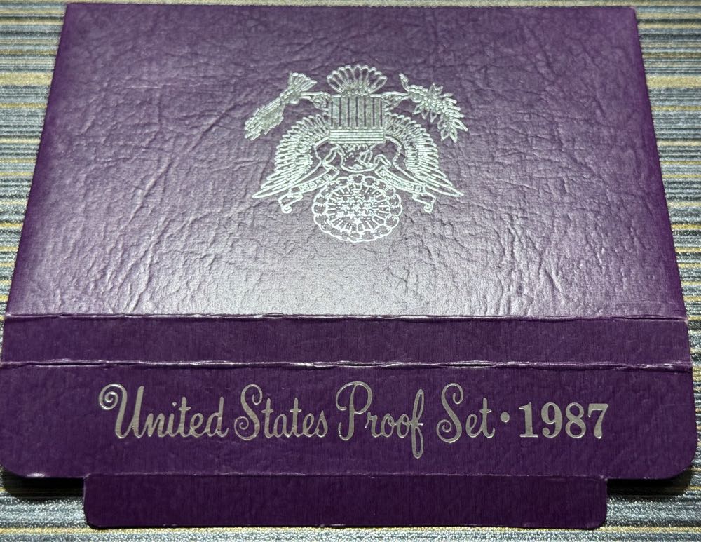 Standard 1987-S US Mint Proof Set  coin collectible - Main Image 4