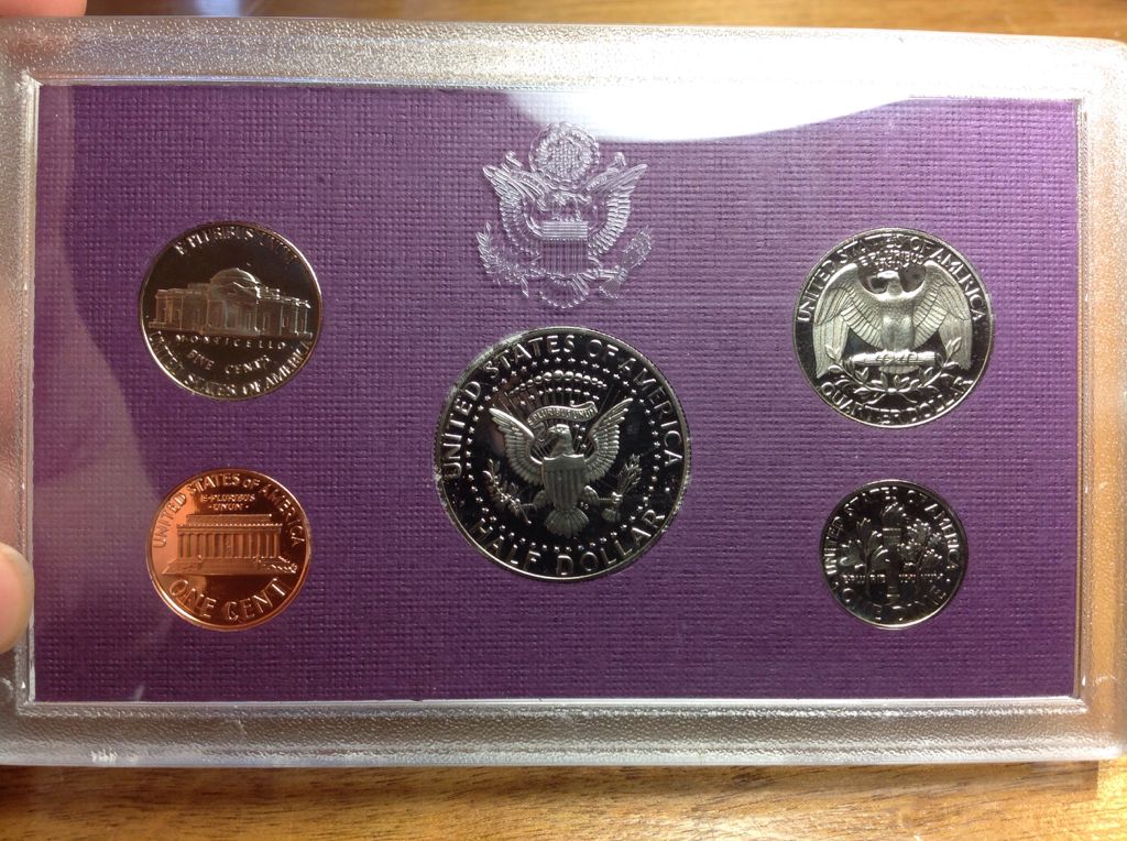 1990 Proof Set  coin collectible - Main Image 2