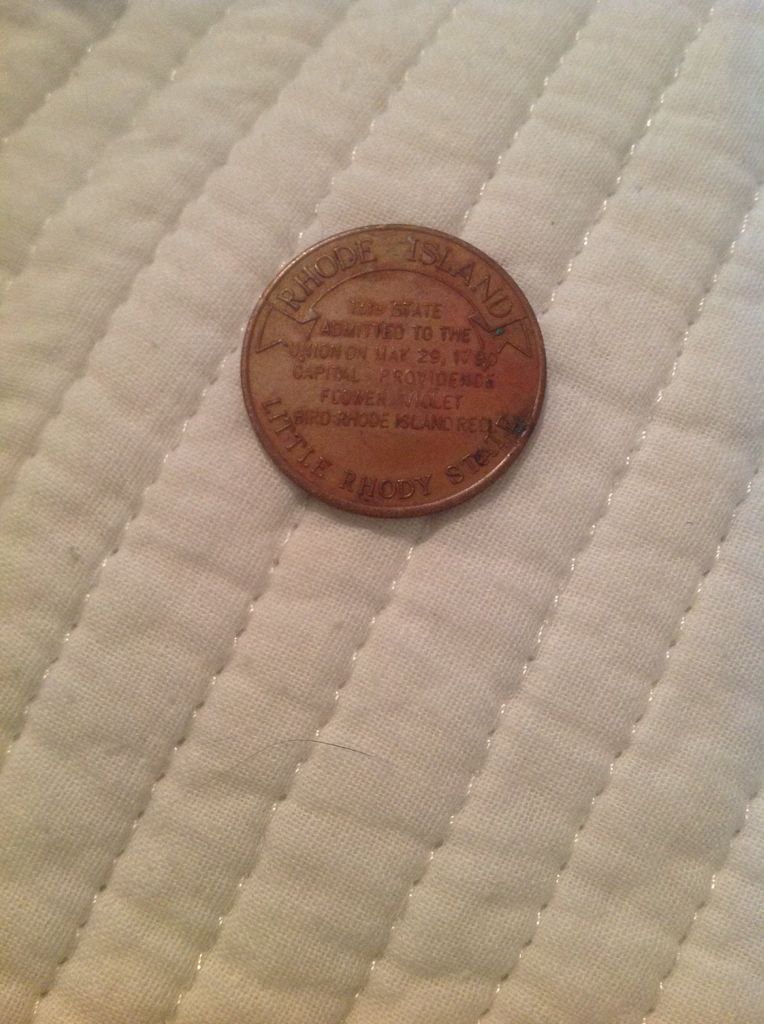 Americas Cup Rhode Island  coin collectible - Main Image 2