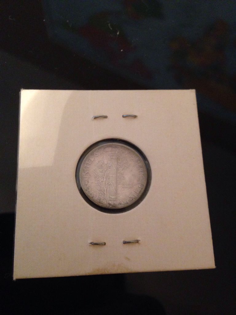 1943 Mercury Dime-S  coin collectible - Main Image 2