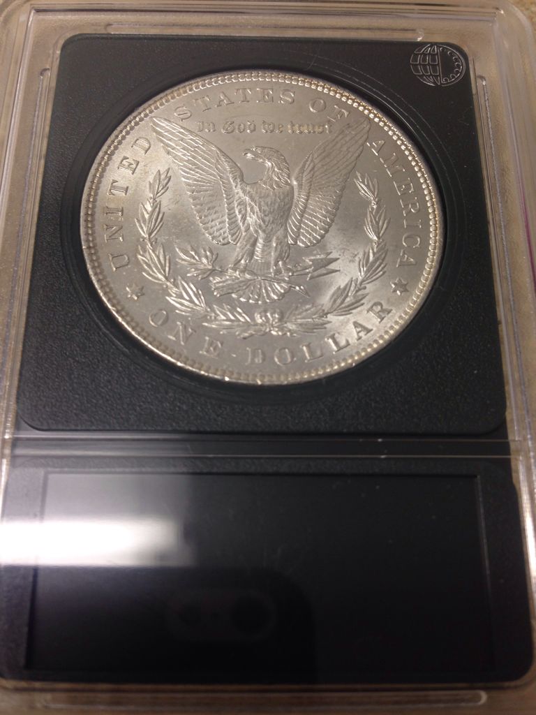 1885 Morgan Dollar  coin collectible - Main Image 2