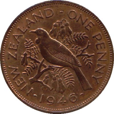1946 1 Penny  coin collectible - Main Image 2