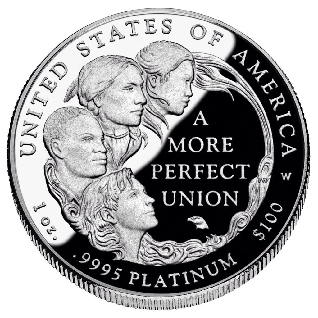 American Platinum Eagle  coin collectible - Main Image 2