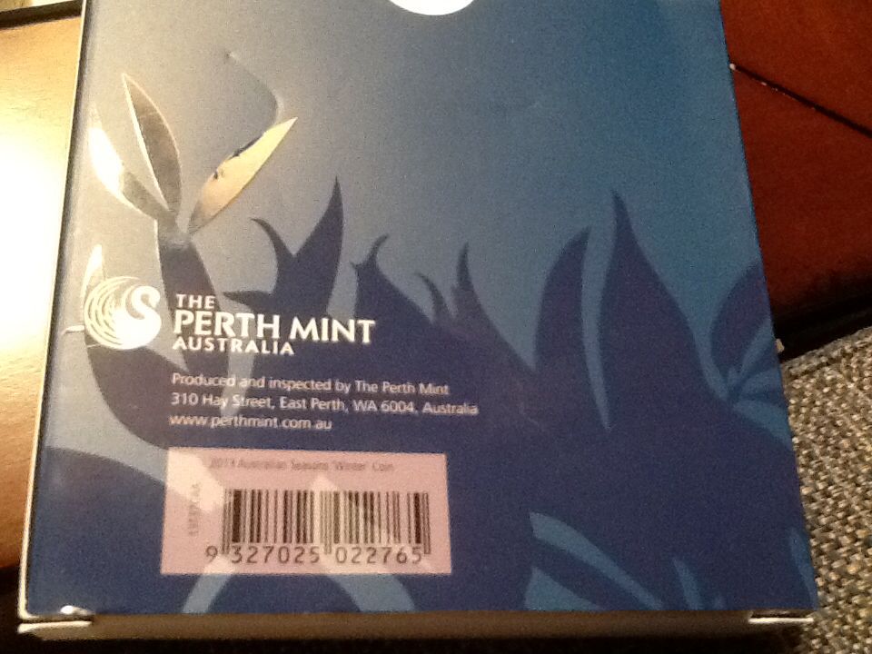 Australian Seasons Winter  coin collectible - Main Image 2