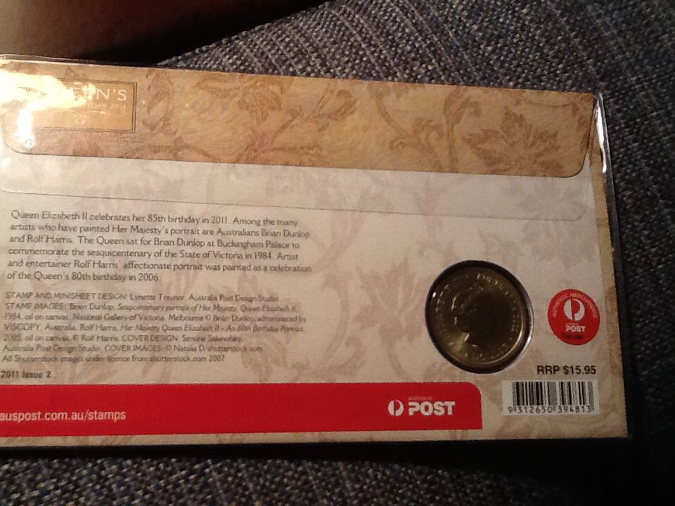 Queens 85th Birthday  coin collectible - Main Image 2