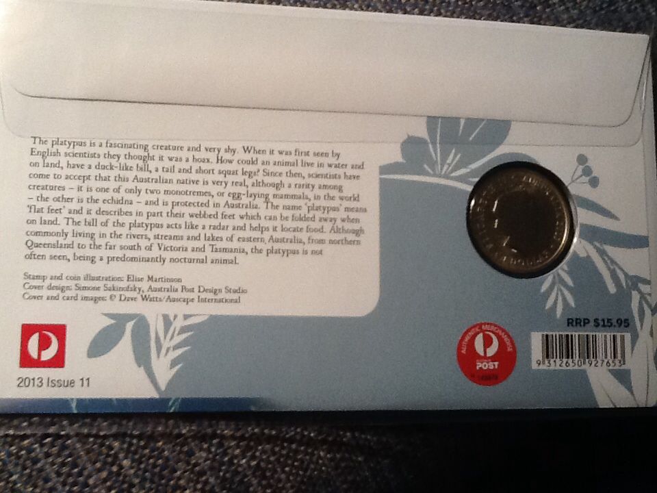 Bush Babies Platypus  coin collectible - Main Image 2