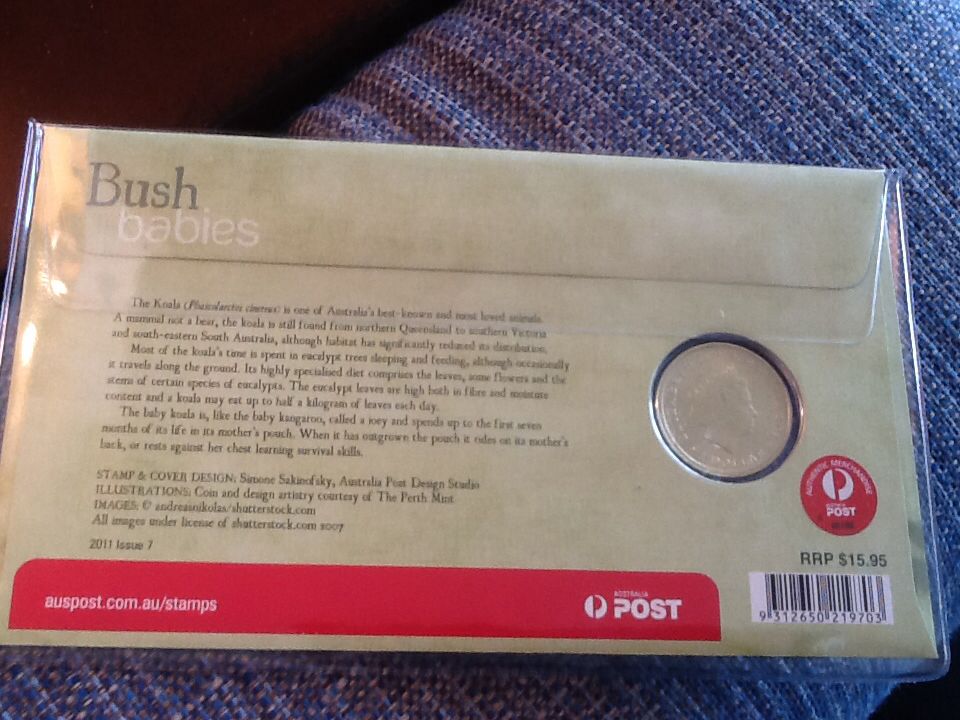 Bush Babies Koala  coin collectible - Main Image 2