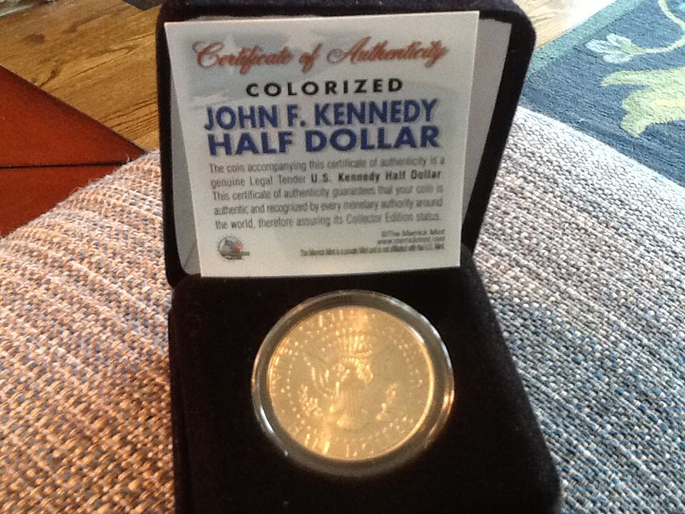World Trade Center Collection Jihn F. Kennedy  coin collectible - Main Image 2