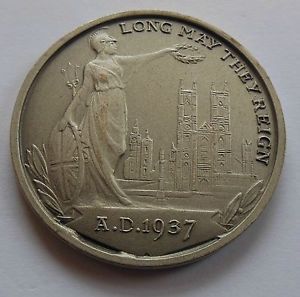 George VI Coronation Commemorative Medal  coin collectible - Main Image 2