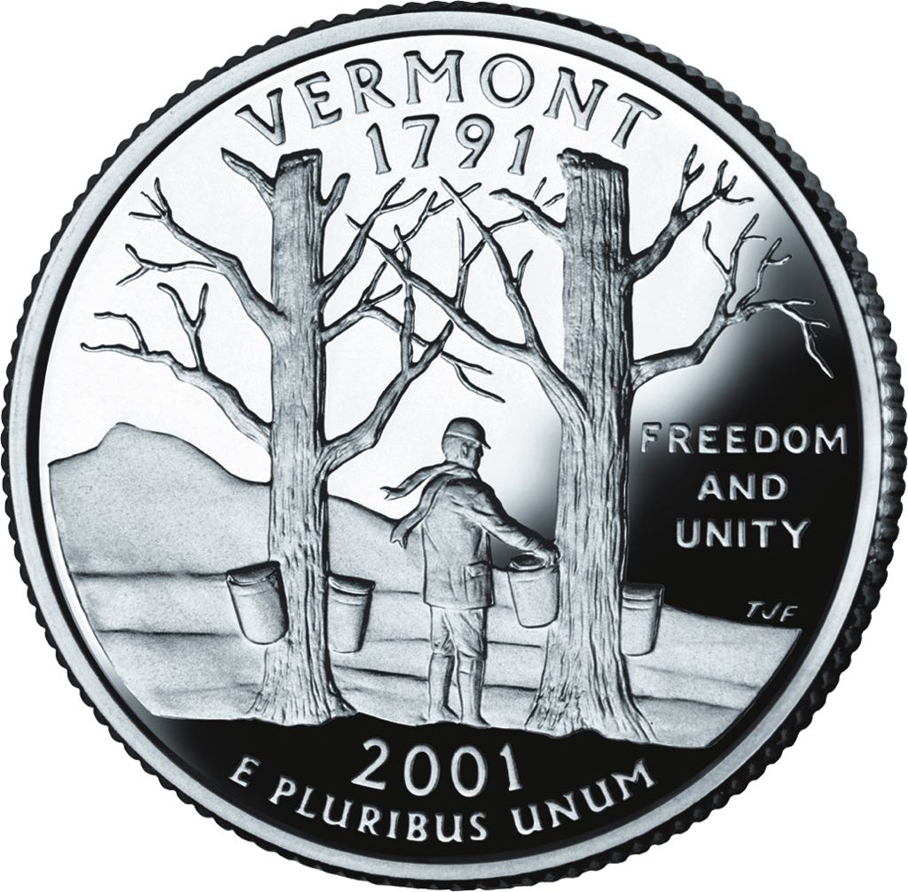 Vermont - Postal Commemorative Society  coin collectible - Main Image 2
