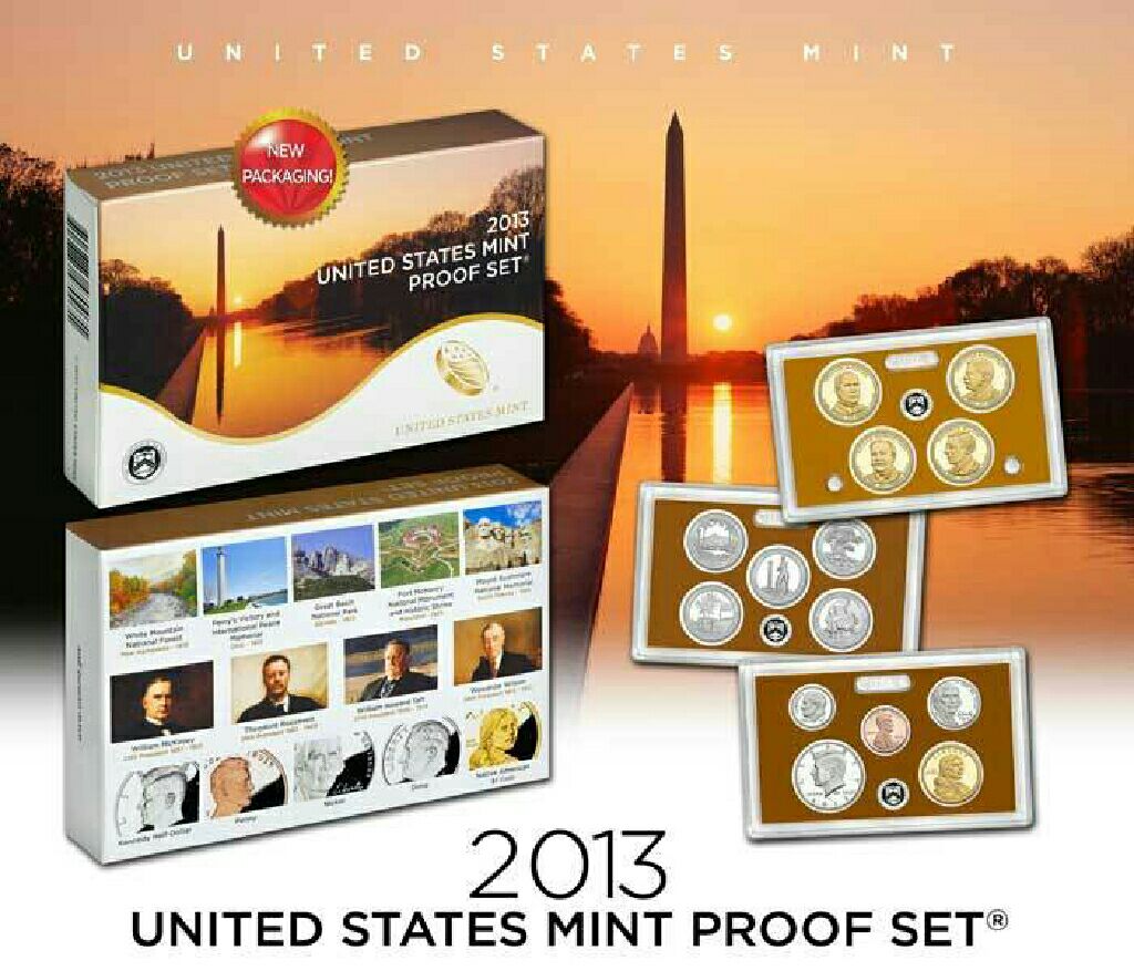 2013 United States Mint Proof Set  coin collectible - Main Image 2