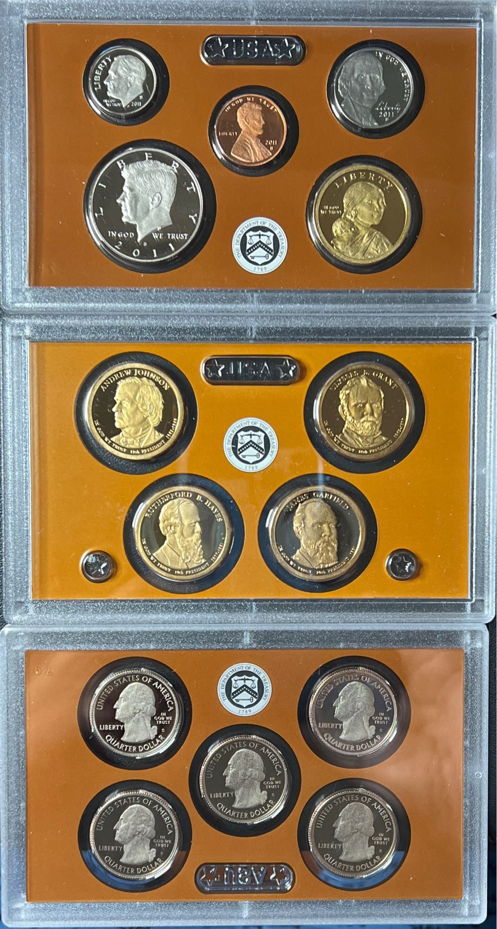 2011 United States Mint Proof Set  coin collectible - Main Image 2