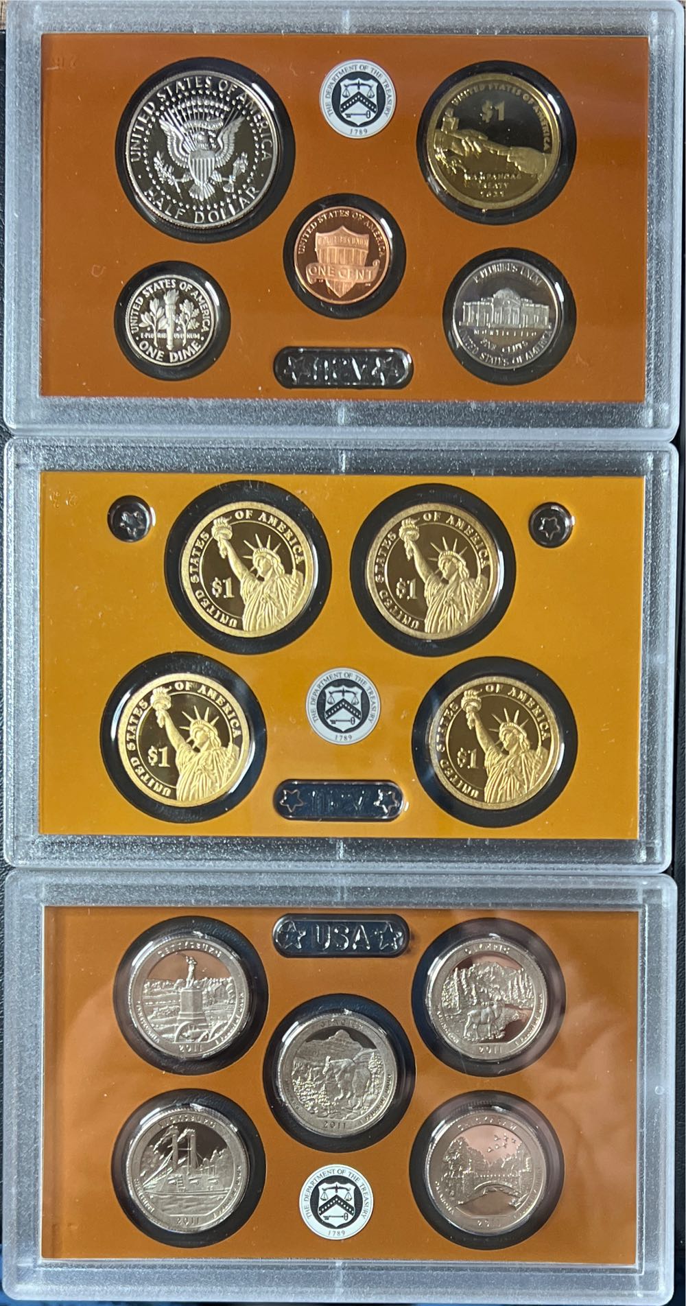 2011 United States Mint Proof Set  coin collectible - Main Image 3