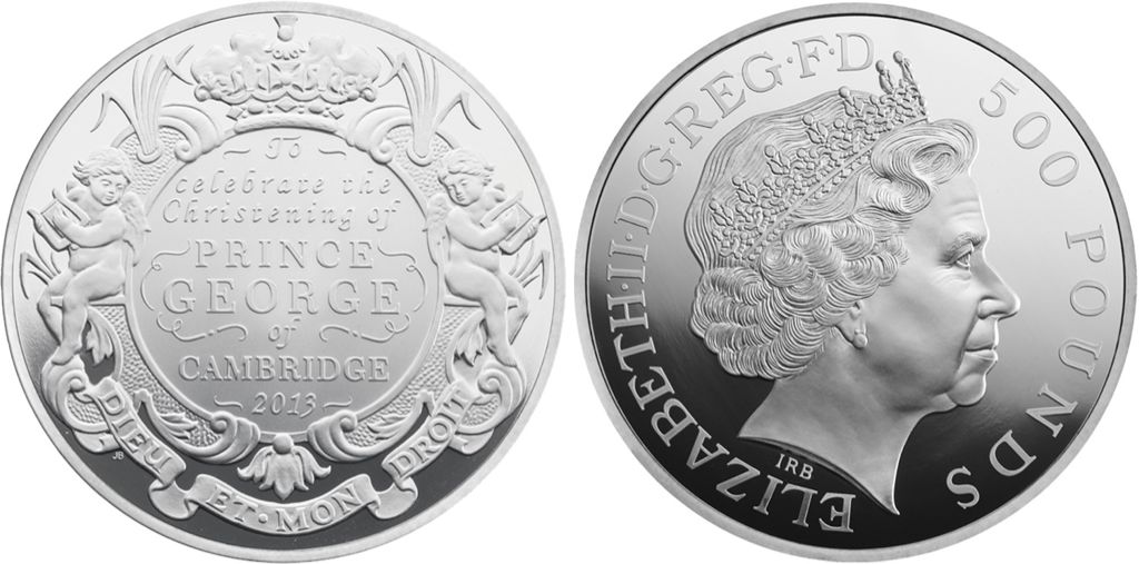 The Christening Of HRH Prince Geoge Of Cambridge  coin collectible - Main Image 2
