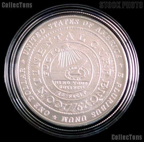 Benjamin Franklin Commemorative Coin Uncirculated Silver Dollar  coin collectible - Main Image 2