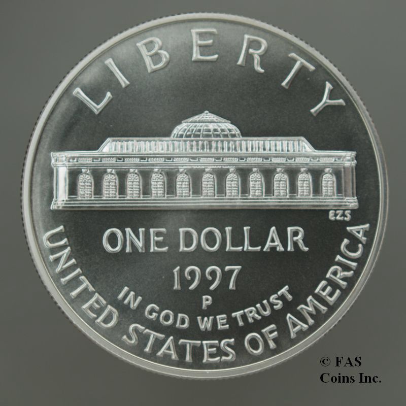 1997 United States Botanic Garden Commenmorative Coin  coin collectible - Main Image 2