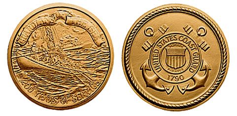 US Coast Guard Coin Guardians Of The Sea  coin collectible - Main Image 2