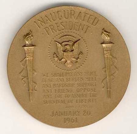 John Kennedy Inauguration Coin  coin collectible - Main Image 2
