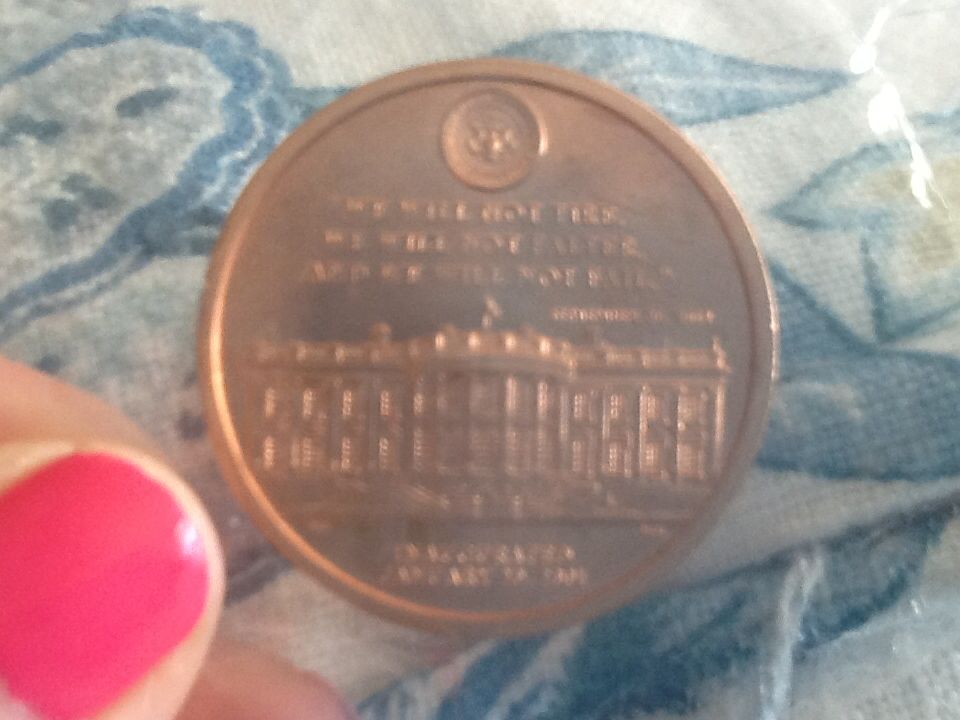 George W. Bush Inauguration Coin  coin collectible - Main Image 2