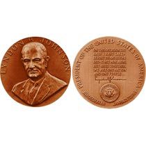 Lyndon B. Johnson Inauguration Coin  coin collectible - Main Image 2