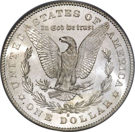 1878 S Morgan Silver Dollar  coin collectible - Main Image 2