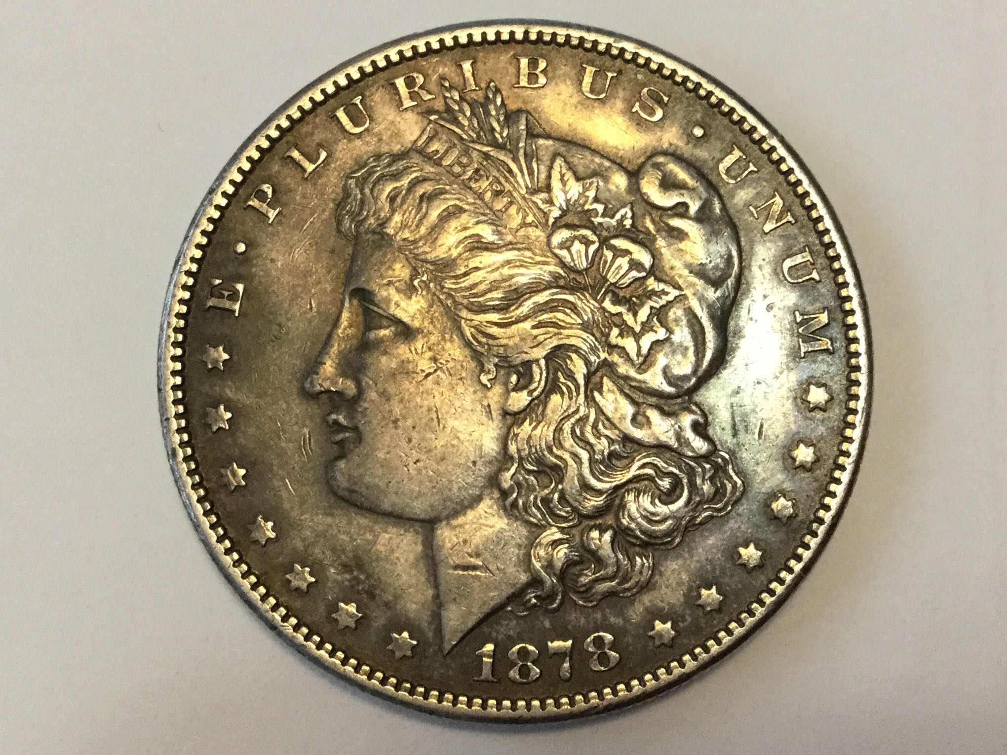 1878 S Morgan Silver Dollar  coin collectible - Main Image 3