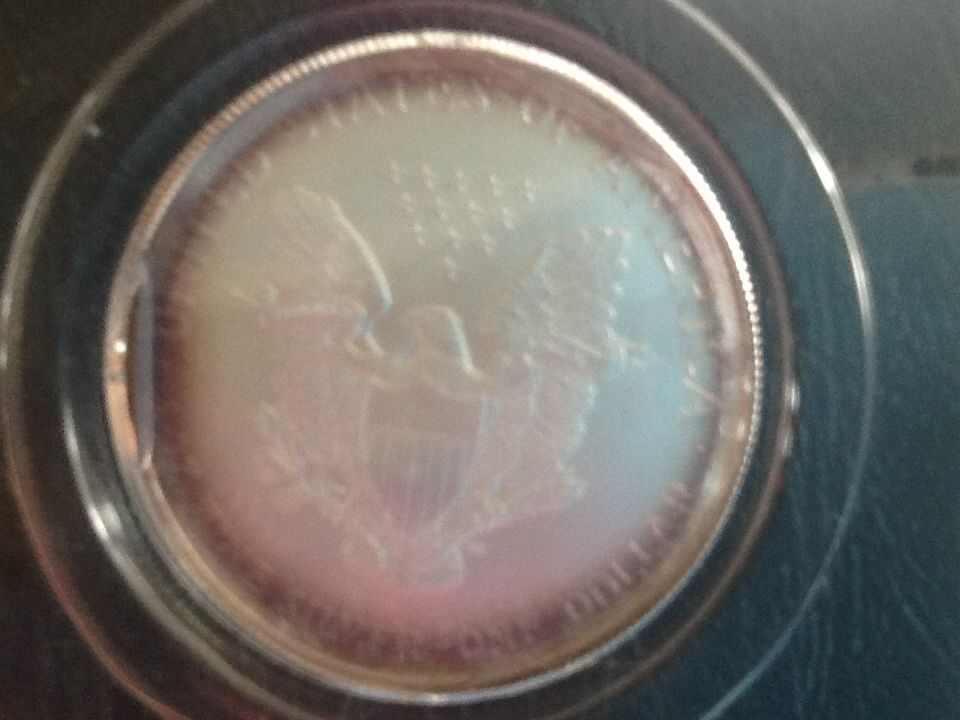 American Silver Eagle 2001  coin collectible - Main Image 2