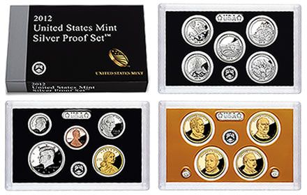 2012 United States Silver Proof Set  coin collectible - Main Image 2