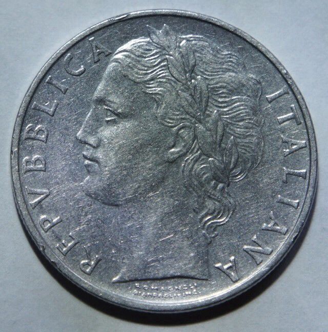 100 Italian Lire  coin collectible - Main Image 2