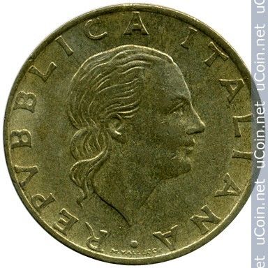 200 Italian Lire  coin collectible - Main Image 2