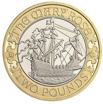 Mary Rose The Royal Mint  coin collectible - Main Image 2