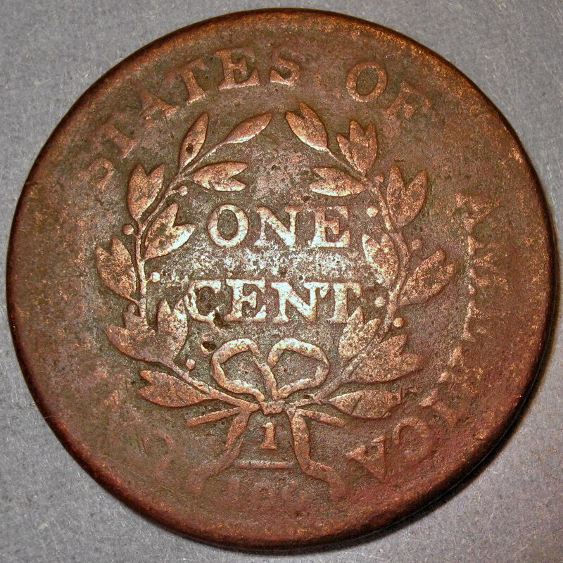 Draped Bust Large Cent  coin collectible - Main Image 2