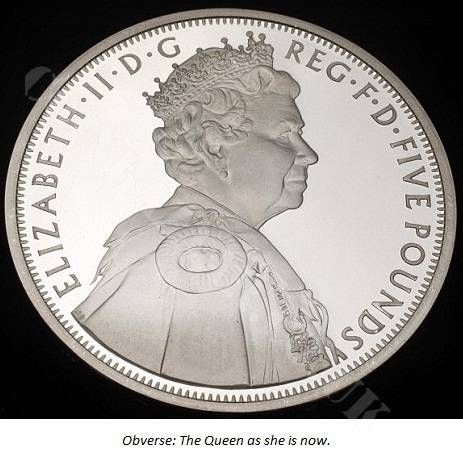 2012 Queen’s Diamond Jubilee  coin collectible - Main Image 2