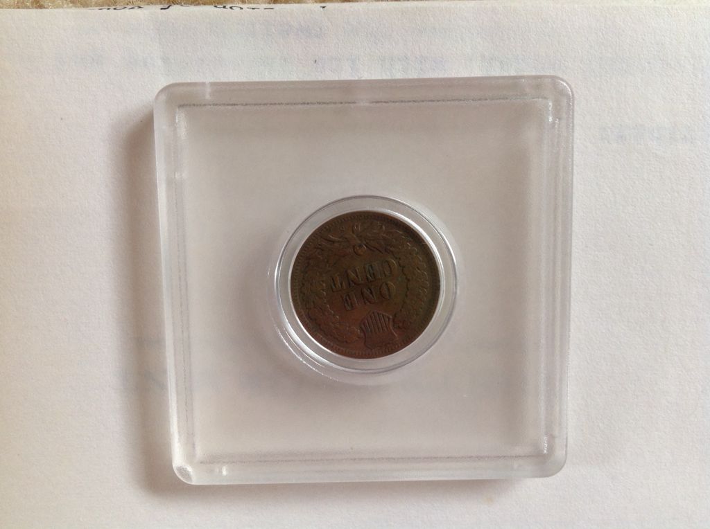 Indian Head Cent 1909 S  coin collectible - Main Image 2