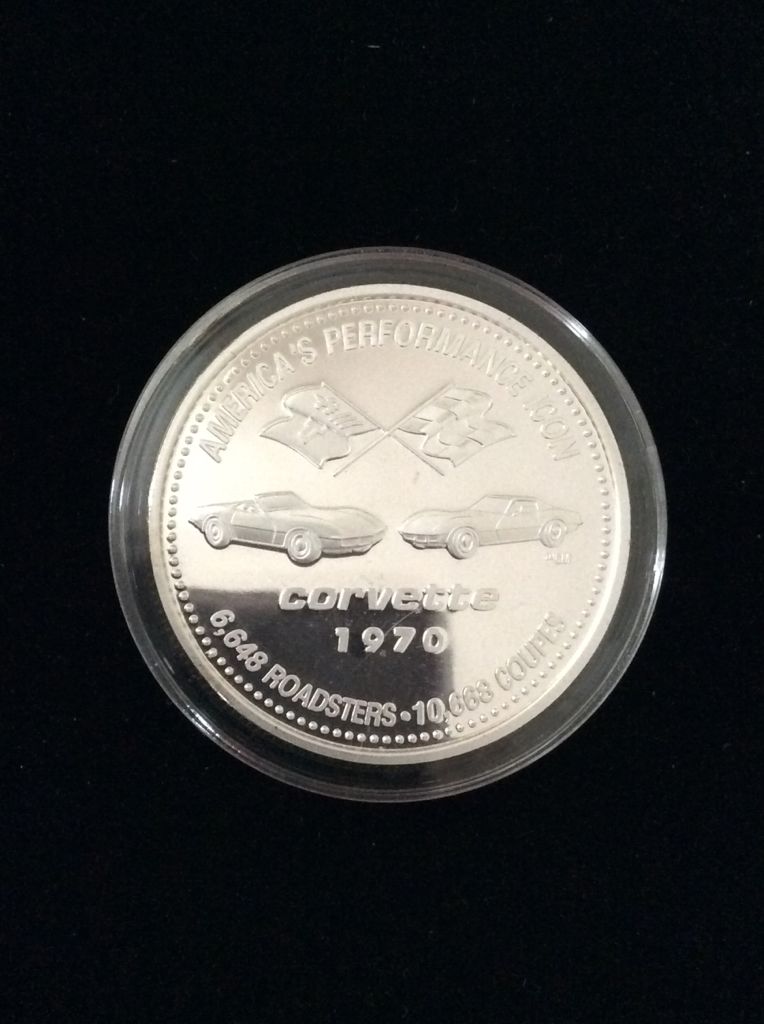 Corvette Sting Ray  coin collectible - Main Image 2