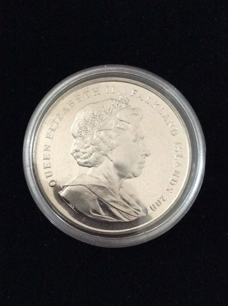 Falkland Islands 25th Anniversary Of Liberation 1 Crown  coin collectible - Main Image 2