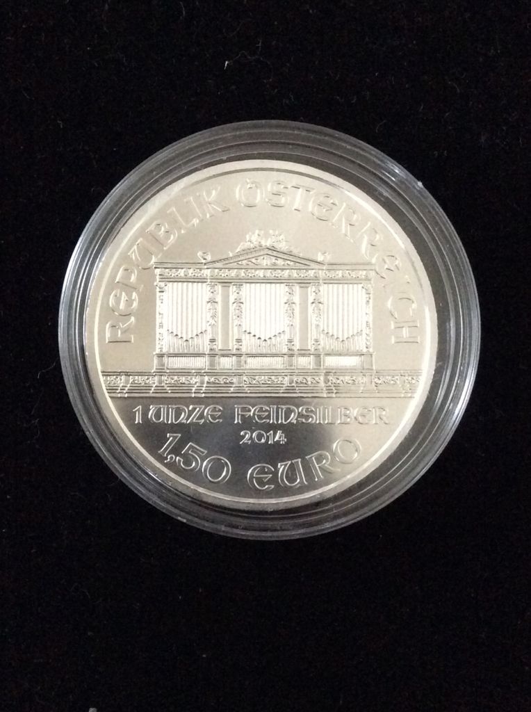 Austrian Philharmonic Colourised Silver Bullion  coin collectible - Main Image 2