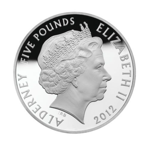 2012 Titanic Alderney Silver Proof  coin collectible - Main Image 2