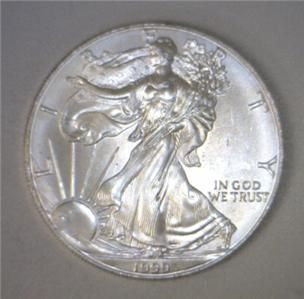 1999 Silver Dollar Uncirulated  coin collectible - Main Image 2