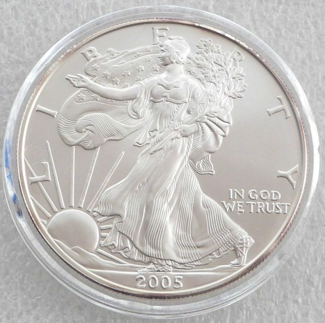 2005 Silver Dollar Mint Coin  coin collectible - Main Image 2