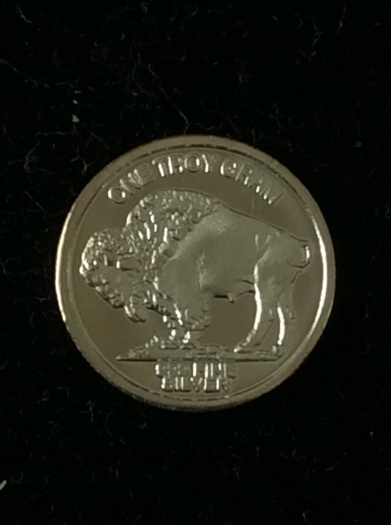 Freedom Indian Bull 1 Gram  coin collectible - Main Image 2