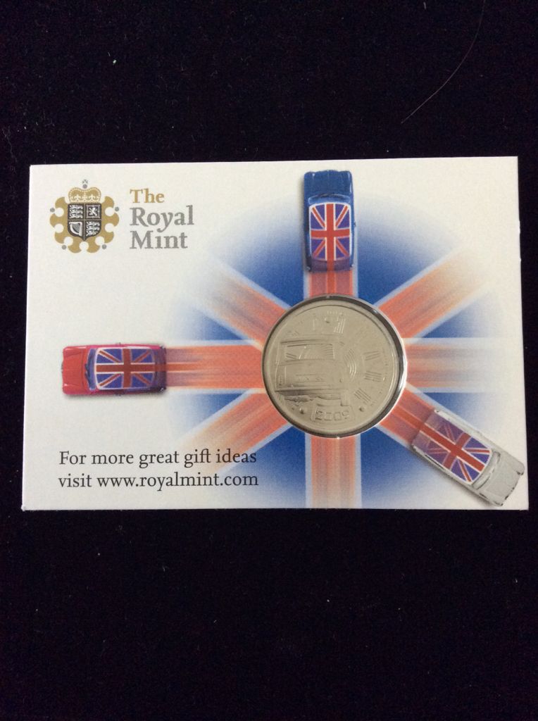 Medal Commemorating 50 Years Of The Mini  coin collectible - Main Image 2