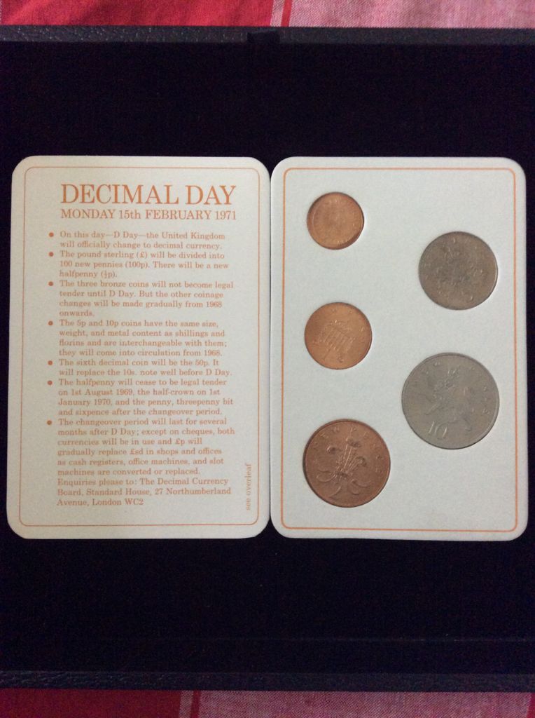 Britain’s First Decimal Coins  coin collectible - Main Image 2