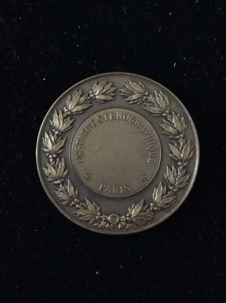 Marianne Institute Stenographique  coin collectible - Main Image 2