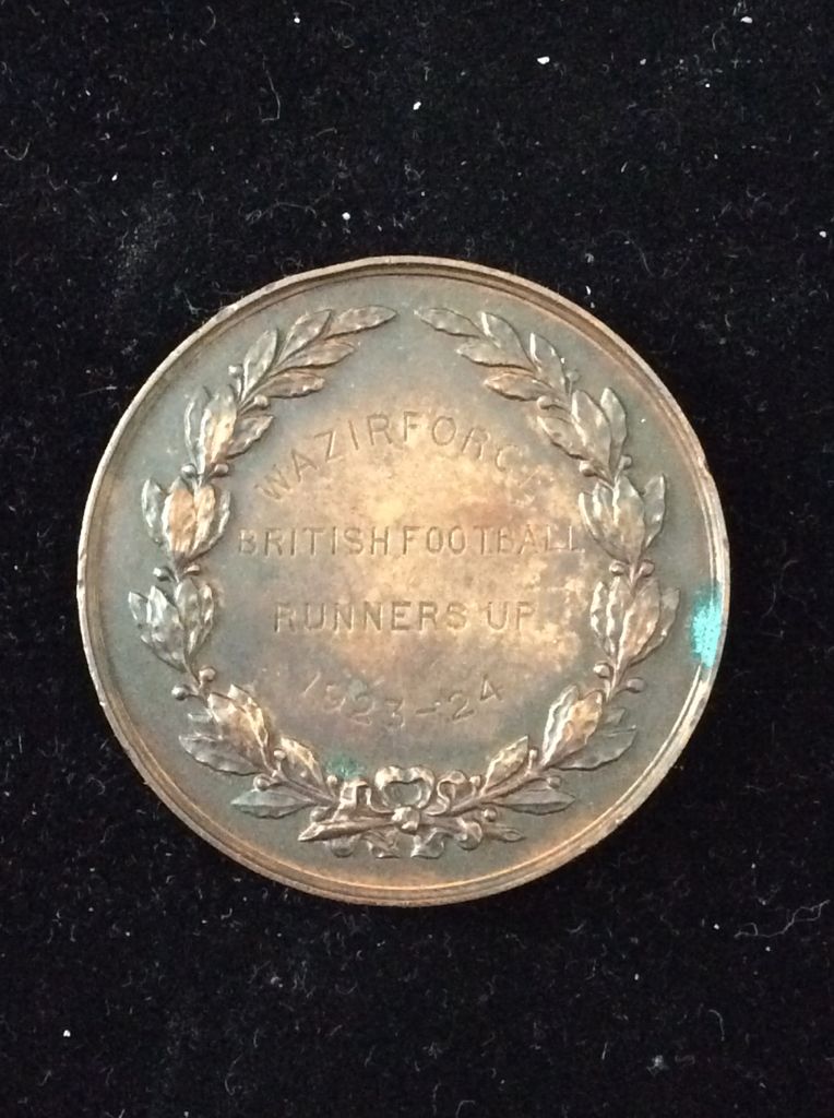 Waziforce Britsh Football Medal  coin collectible - Main Image 2