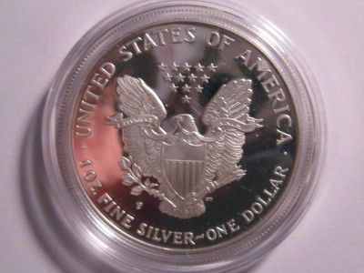 1994 Silver America Eagle  coin collectible - Main Image 2