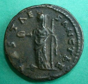 Julia Domna Zeitgenössische Fälschung  coin collectible - Main Image 2