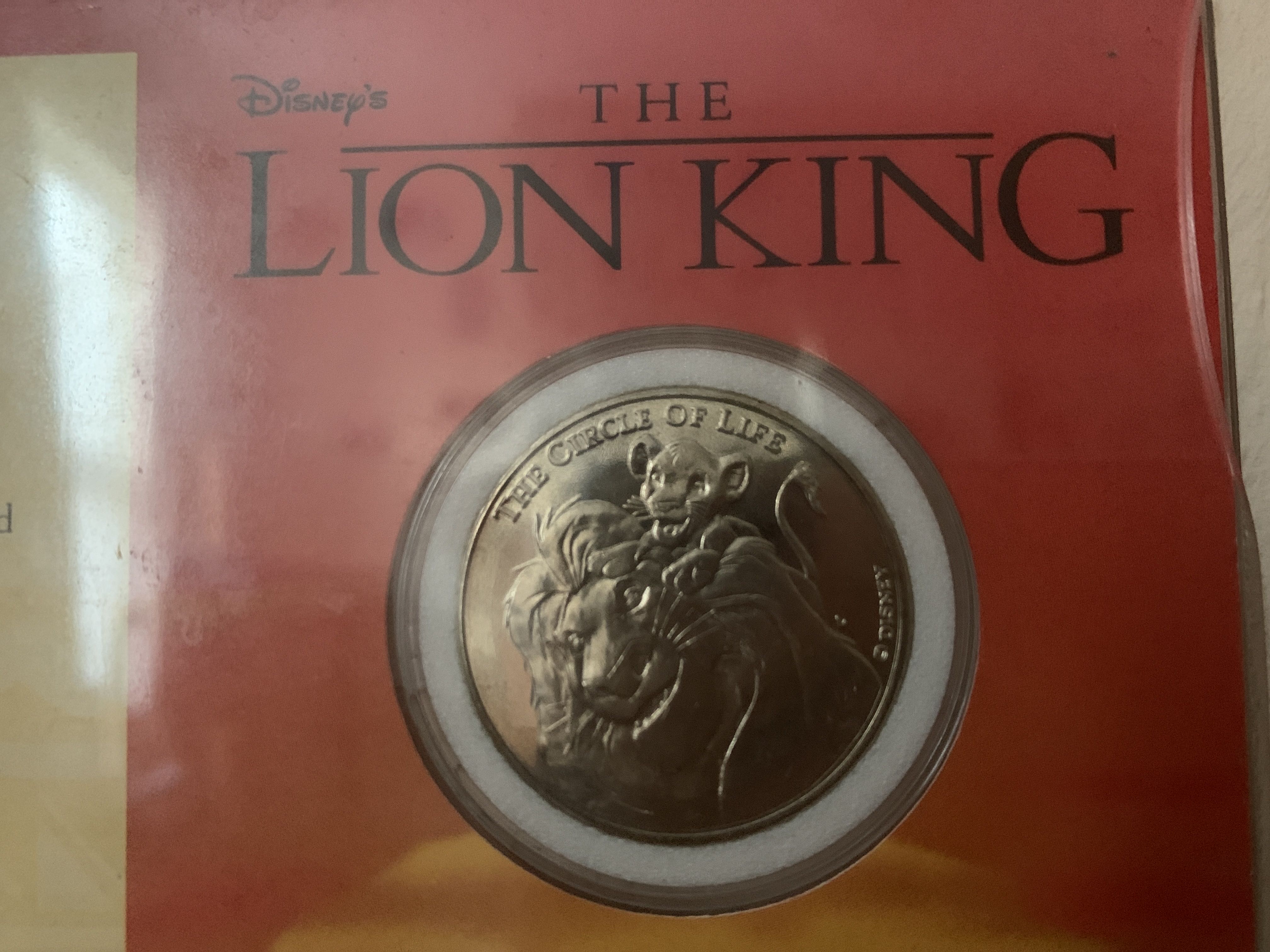 Disney Lion King  coin collectible - Main Image 2