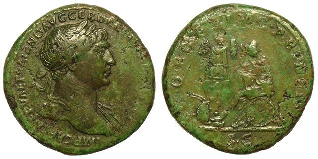 Trajan Sesterz  coin collectible - Main Image 1